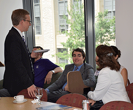classics tea and reception for graduates